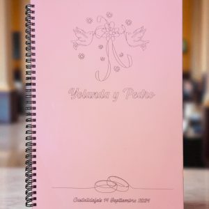 Libreta con Tapas de Madera